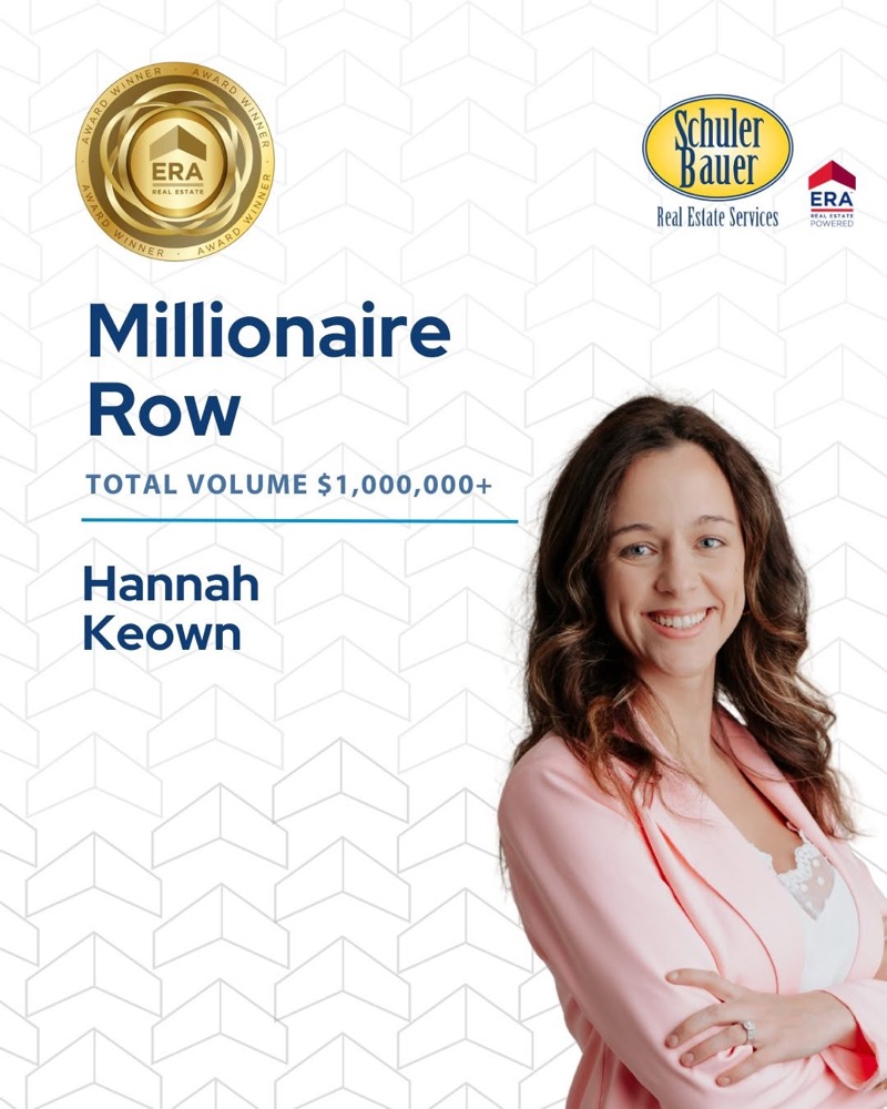 Millionaire's Row production award – Hannah Keown, REALTOR®